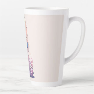 Esthetisch wezensontwerp latte mok