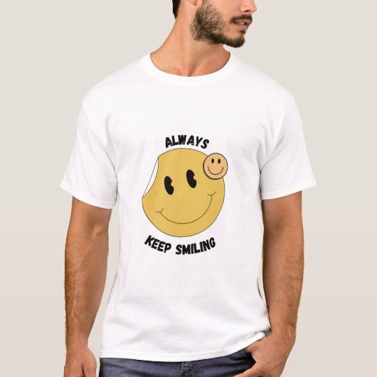 Esthetisch Wit T-Shirt | Minimaal Motiverend Topje (Voorkant)