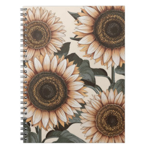Esthetisch Zonnebloem Notitieboek