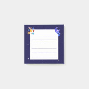 Esthetisch Zonnestelsel Planeet Astronaut Ruimte P Post-it® Notes