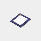 Esthetisch Zonnestelsel Planeet Astronaut Ruimte P Post-it® Notes (Schuin)