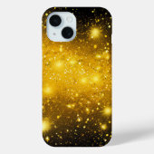 Esthetisch Zwart Geel Chic Case-Mate iPhone Case (Achterkant)