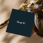 Esthetisch Zwart Wit Grijs Grijs QR Code Vierkante Visitekaartje