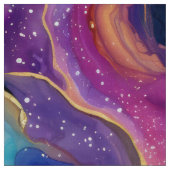 Esthetische agate regenboog glitter accent stof (Swatch)