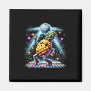 Esthetische Ananas Disco Dancer Spooky Dance Kinde Magneet