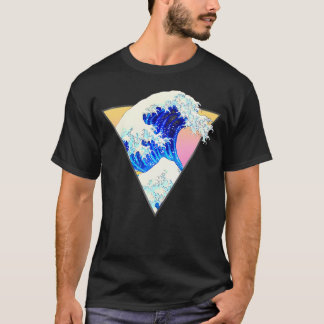 Esthetische anime Great Wave Anime T-shirt