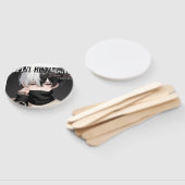 Esthetische Anime Jongen Gemaskerde Kunst - Cool F Handwaaier (Niet-gemonteerd)