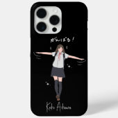 Esthetische anime uniform meisje  Case-Mate iPhone case (Achterkant)