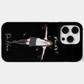 Esthetische anime uniform meisje  Case-Mate iPhone case (Achterkant (horizontaal))