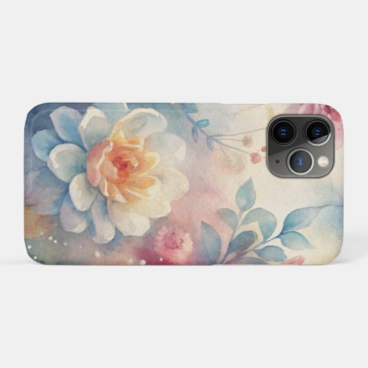 esthetische aquarel Case-Mate iPhone case (Achterkant (horizontaal))