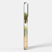 Esthetische Aquarel Strand Aangepaste Naam Case-Mate iPhone Case (Achterkant / Rechts)