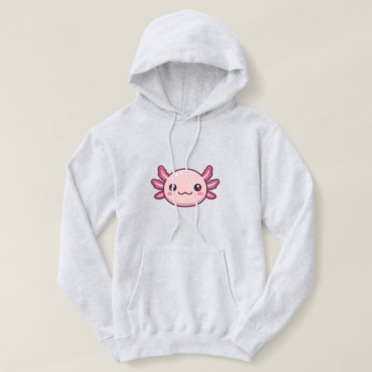 esthetische axolotl trui hoodie (Design voorkant)