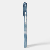 esthetische azuurblauwe telefoonhoes Case-Mate iPhone case (Achterkant / Links)