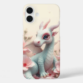 Esthetische Baby Dragon iPhone-telefoonhoesje iPhone 16 Plus Hoesje
