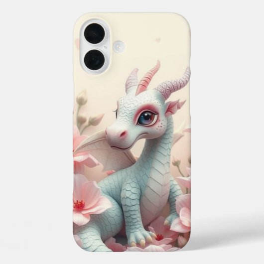 Esthetische Baby Dragon iPhone-telefoonhoesje Case-Mate iPhone Case (Achterkant)