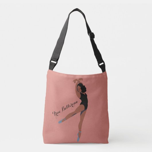 Esthetische balletdanser crossbody tas (Voorkant)