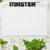 Esthetische BBQ Master Design Voor Grill Masters Theedoek (Gevouwen)