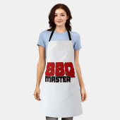 Esthetische BBQ Master ontwerp voor grillmeesters Schort (Gedragen)