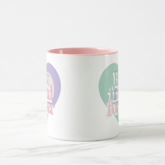 Esthetische BFF Gift Mok Schattigee Vriendschap Cu (Midden)