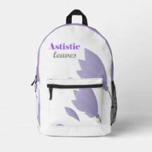 Esthetische bladeren & Natuur geïnspireerde rugzak