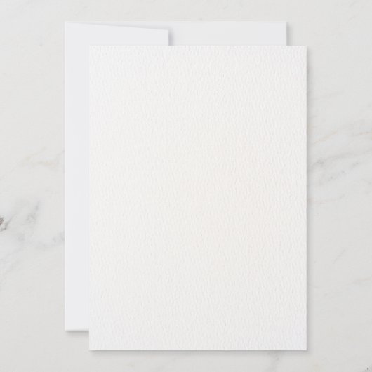 Esthetische blauwe bloemetuin bruiloft save the date (Achterkant)