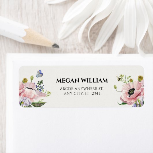 Esthetische bloei etiket (Insitu)