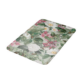 Esthetische bloem badmat
