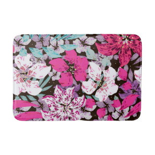 Esthetische bloem  badmat