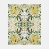 Esthetische bloem fleece deken (Voorkant)
