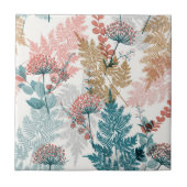 Esthetische bloem  tegeltje (Voorkant)