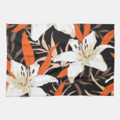 Esthetische bloem theedoek (Horizontaal)