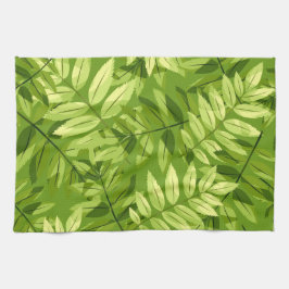 Esthetische bloem theedoek