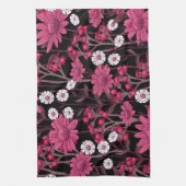 Esthetische bloem theedoek (Verticaal)