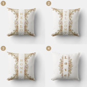 Esthetische Bloemen "Love You" Kussen – Voor & Ter