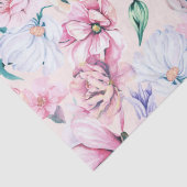 Esthetische bloemen naadloos patroon tissuepapier (Detail)