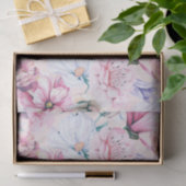 Esthetische bloemen naadloos patroon tissuepapier (Geschenk)