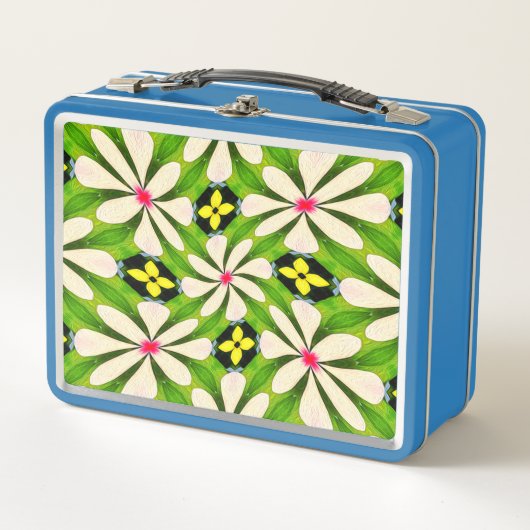 Esthetische bloemen patroon (Voorkant)