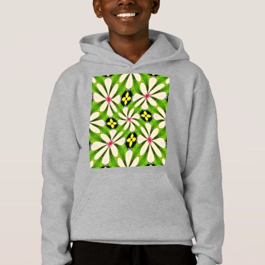 Esthetische bloemen patroon (Voorkant)