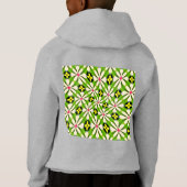 Esthetische bloemen patroon (Achterkant)