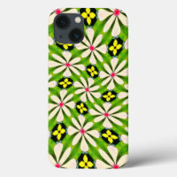 Esthetische bloemen patroon