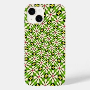 Esthetische bloemen patroon Case-Mate iPhone 14 hoesje