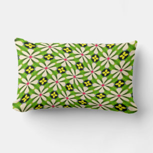 Esthetische bloemen patroon kussen