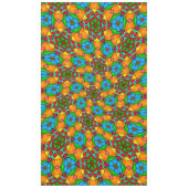 Esthetische bloemen patroon tafelkleed (Voorkant)