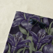 Esthetische bloemendouchegordijn strandlaken (In situ)