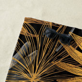 Esthetische bloemendouchegordijn strandlaken (In situ)