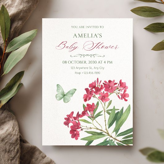 Esthetische bloemenkraam kaart