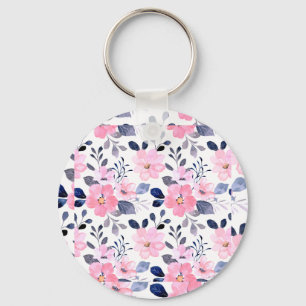 Esthetische bloemenmagneet Minimaal botanisch de Sleutelhanger