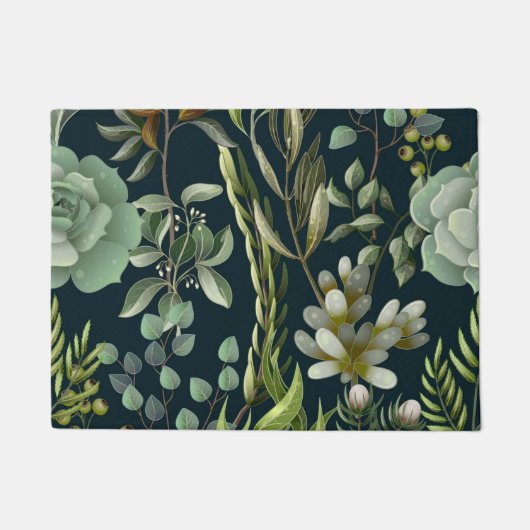 Esthetische bloemenpracht deurmat (Voorkant)