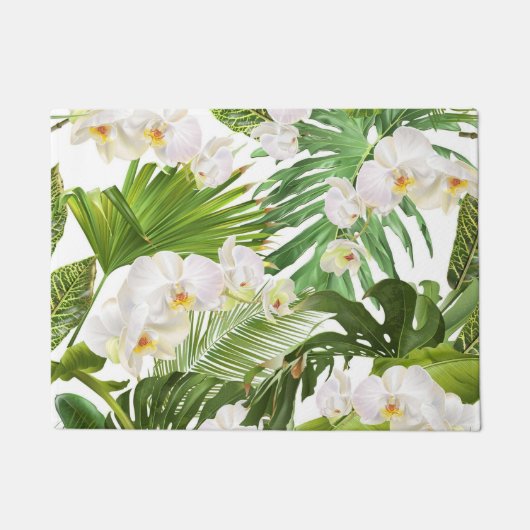 Esthetische bloemenpracht deurmat (Voorkant)