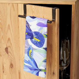 Esthetische bloemenpracht theedoek